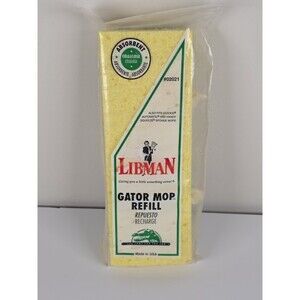 Libman Gator Mop Refill Recharge New Sealed #02021 Metal Screws Wingnuts Vintage